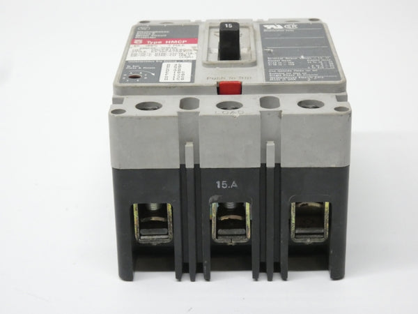 WESTINGHOUSE HMCP015E0C 6630C87G07 SER. C 600VAC 15A UNMP