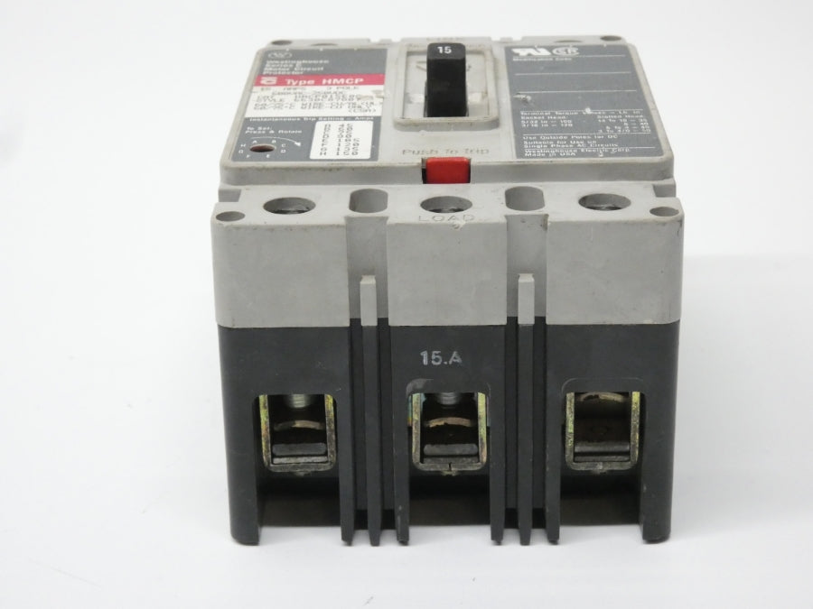 WESTINGHOUSE HMCP015E0C 6630C87G07 SER. C 600VAC 15A UNMP