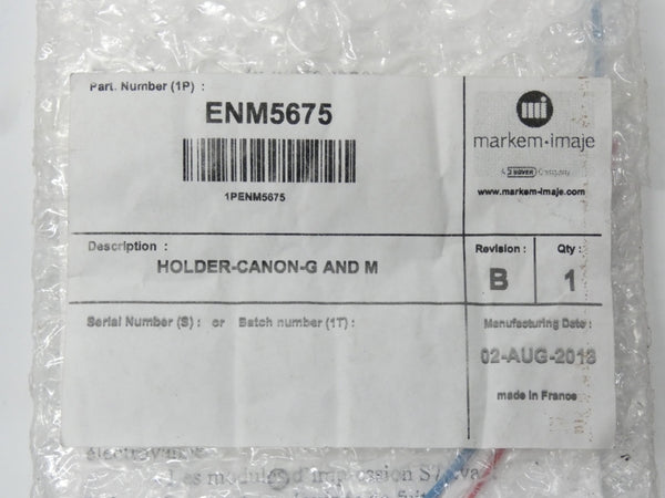 MARKEM IMAJE ENM5675 REV. B NSMP