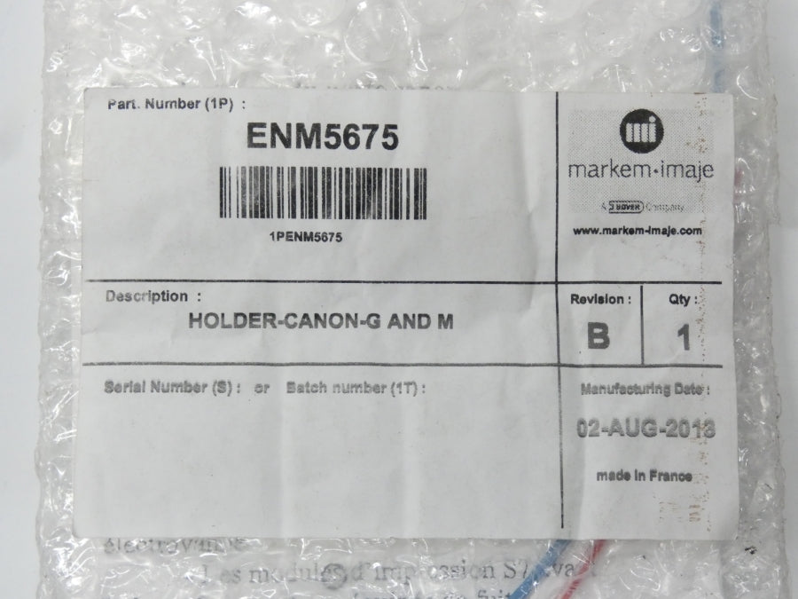 MARKEM IMAJE ENM5675 REV. B NSMP
