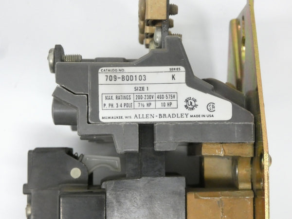 INDUSTRIAL SPARE PART 709-BOD103 SER. K 110-120V (AS PICTURED3) UNMP