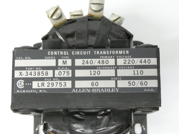 CONTROL CIRCUIT X-343858-M 240/480V UNMP