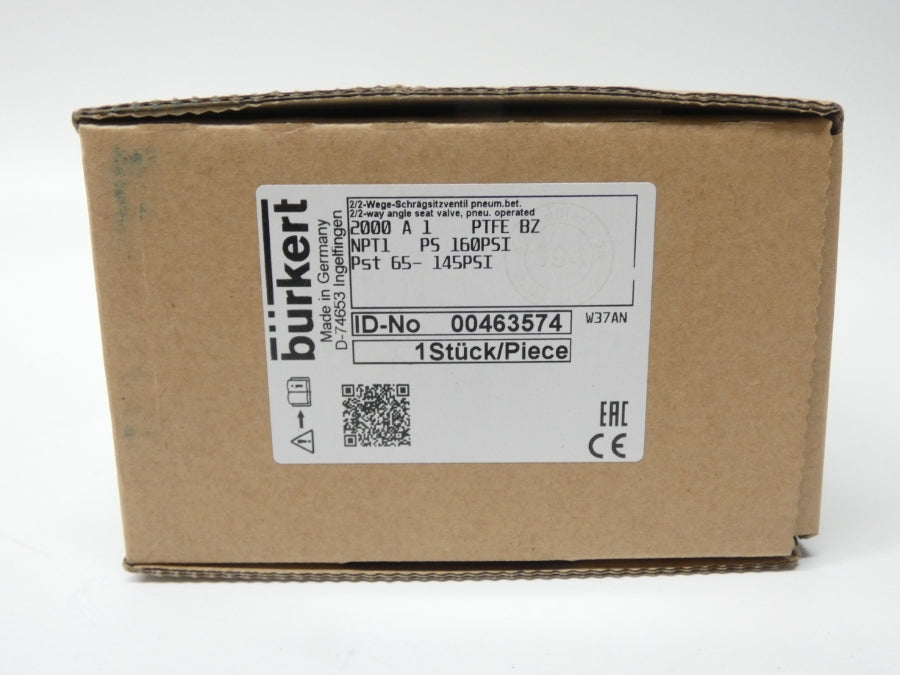 BURKERT 00463574 2000A1PTFEBZ 65-145PSI NSFS