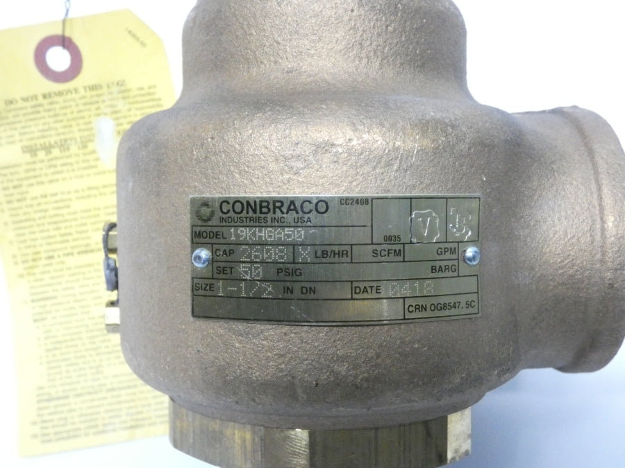 CONBRACO 19KHGA50 50PSI 1-1/2" NSMP