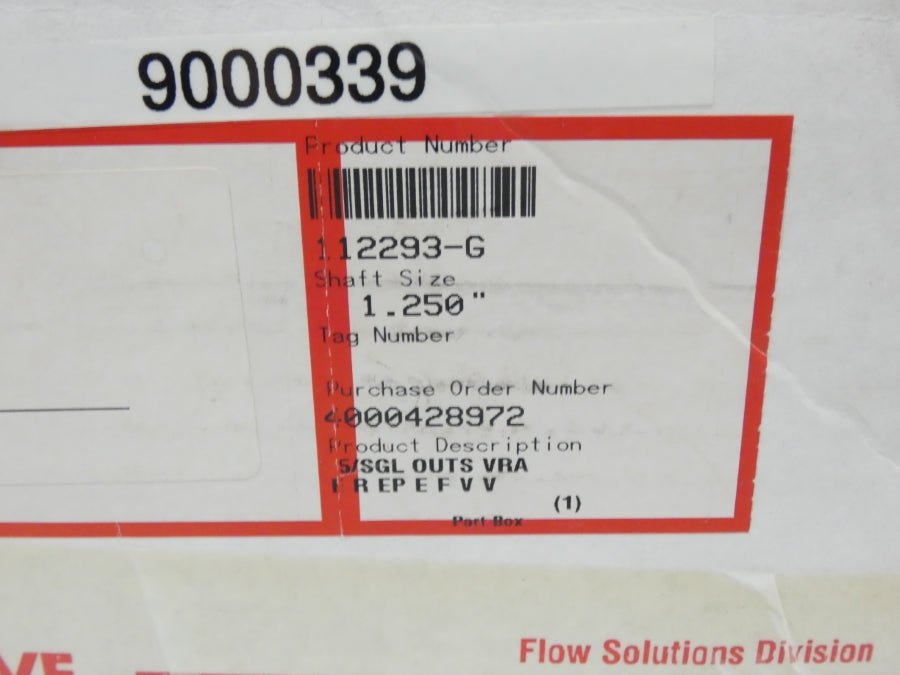 FLOWSERVE 112293-G 5/SGL 1.25" NSMP