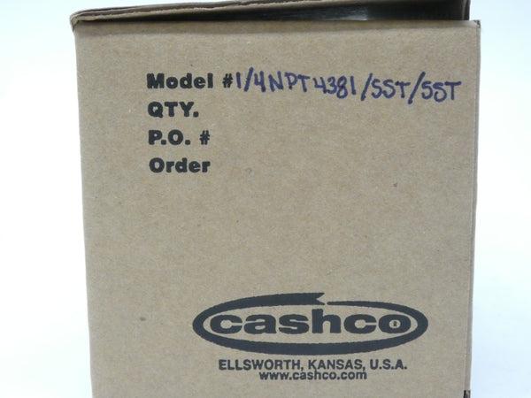 CASHCO 4381/SST/SST/S1 MB2-AS17-11000000C 5-30PSI 1/4" NSMP