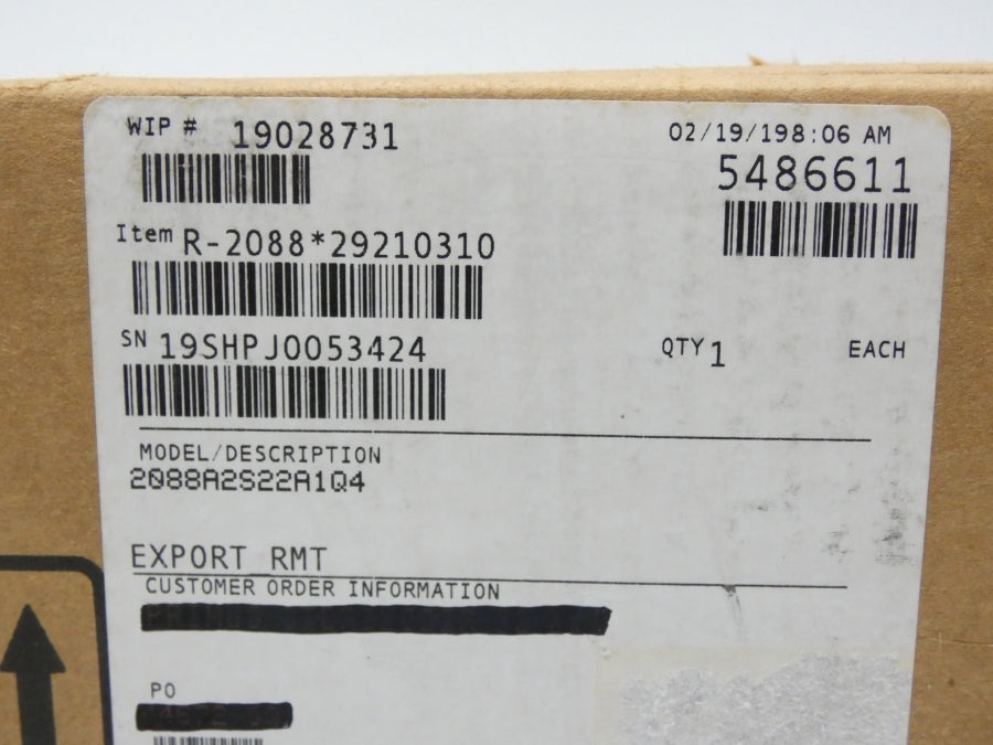 ROSEMOUNT 2088A2S22A1Q4 10.5-42.4VDC 0-150PSI NSMP