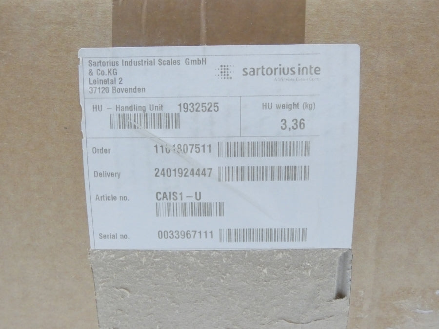 SARTORIUS CAIS1-U 100-240V NSMP