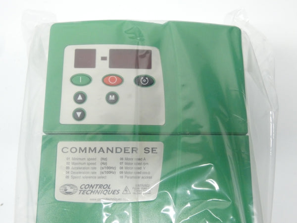 CONTROL TECHNIQUES SE2D200075 S/W 02.00.04 200-240V 11/5.5A NSMP