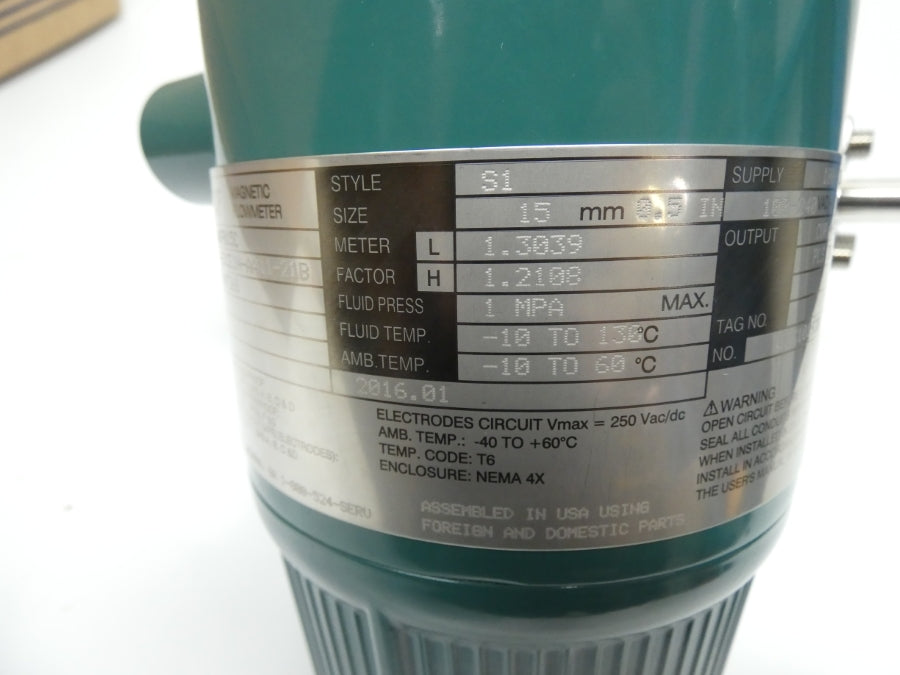YOKOGAWA AXF015C-E1CE1N-AA11-21B/FF1/L2/YF268 100-240VAC 0.2A NSMP