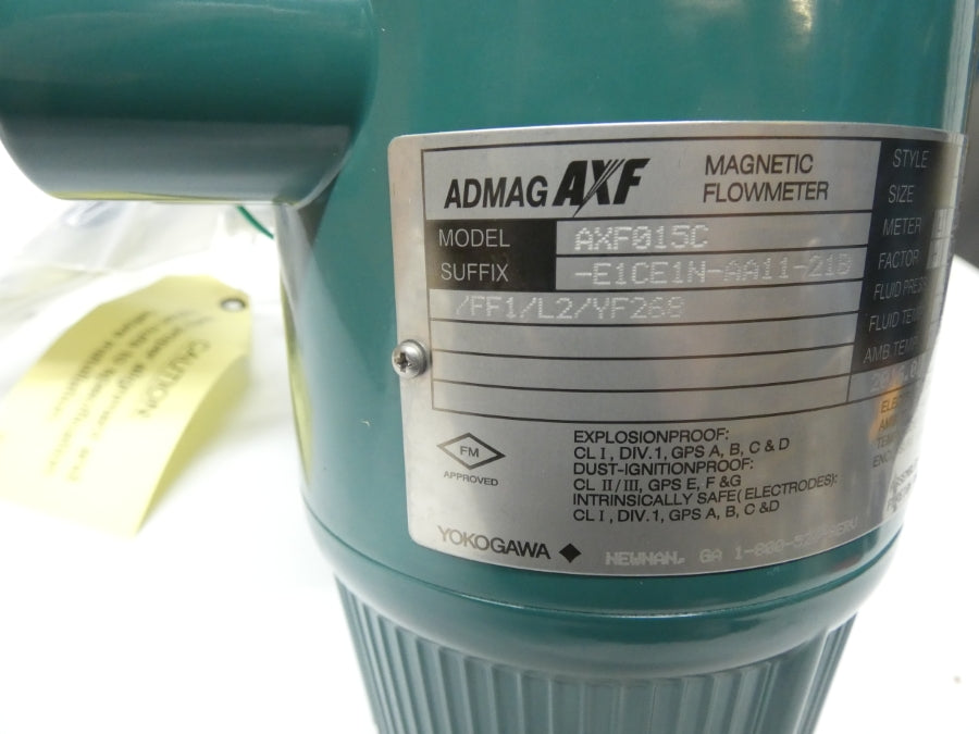 YOKOGAWA AXF015C-E1CE1N-AA11-21B/FF1/L2/YF268 100-240VAC 0.2A NSMP