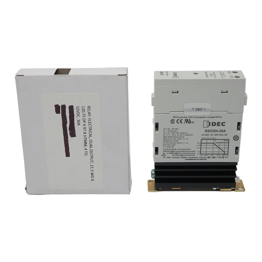 IDEC RSCDN-30A 48-600VAC 30A NSMP