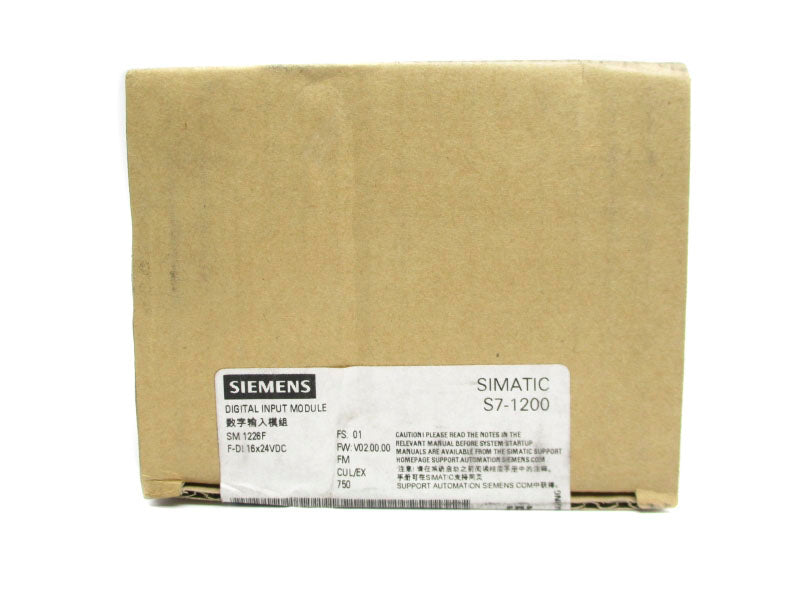 SIEMENS 6ES7226-6BA32-0XB0 F/W V02.00.00 24VDC NSFS