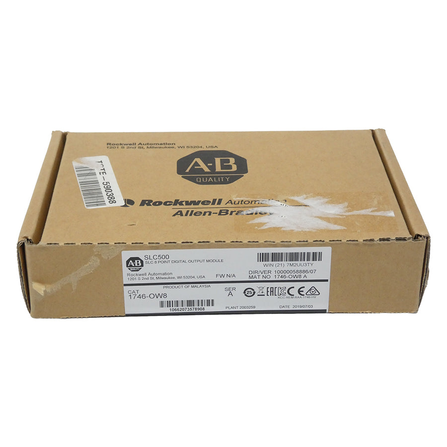 ALLEN BRADLEY 1746-OW8 SER. A DATE: 2019 NSFS