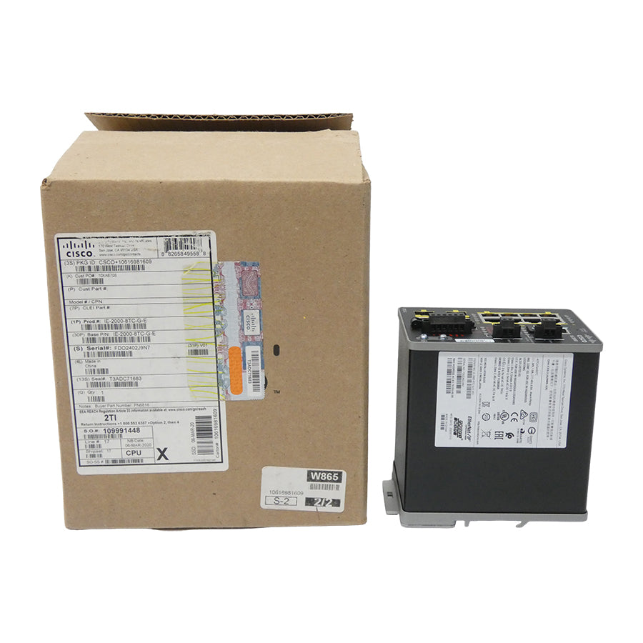 CISCO IE-2000-8TC-G-E 24-48V 0.5-1A NSMP