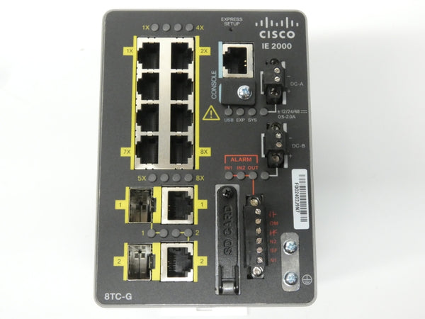 CISCO IE-2000-8TC-G-E 24-48V 0.5-1A NSMP