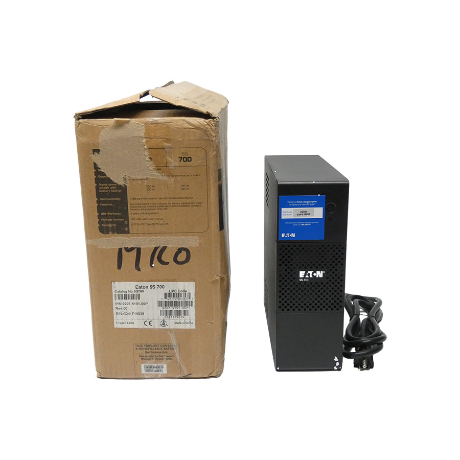 EATON 5S700 9207-5191-00P F/W 00 REV. 00 115V 6.1A NSMP