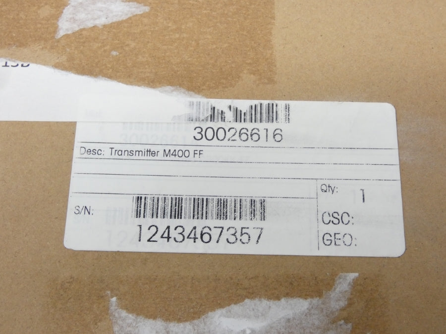 METTLER TOLEDO M400FF 30026616 NSFS
