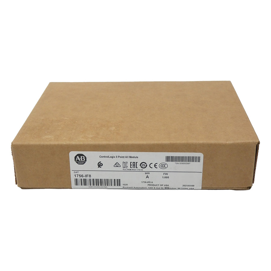 ALLEN BRADLEY 1756-IF8 SER. A F/W 1.005 DATE: 2021 NSFS