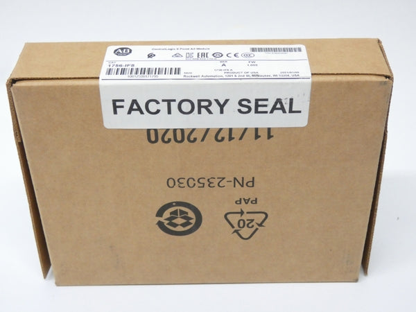 ALLEN BRADLEY 1756-IF8 SER. A F/W 1.005 DATE: 2021 NSFS