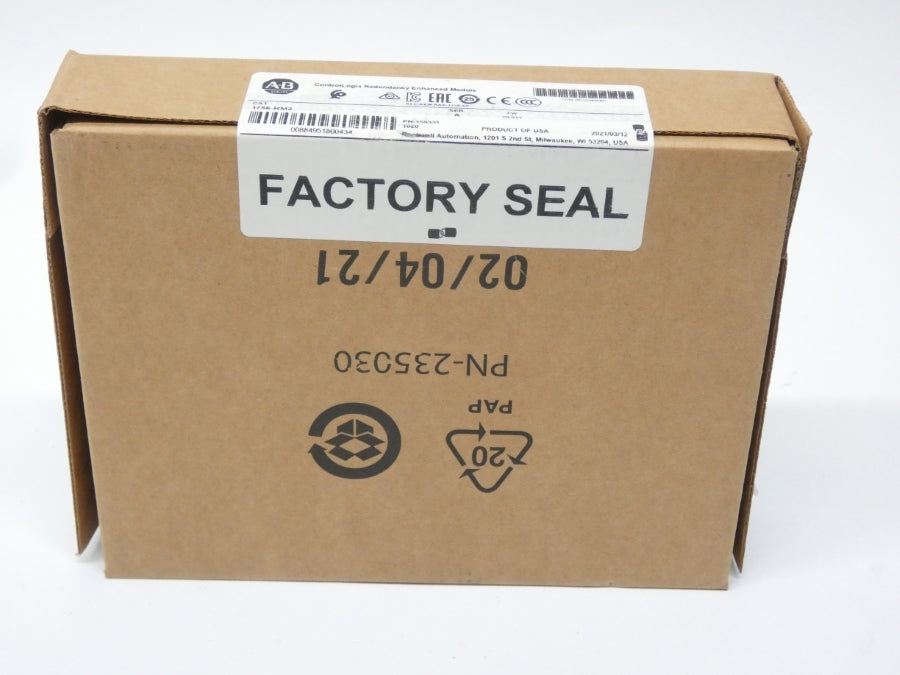 ALLEN BRADLEY 1756-RM2 SER. A F/W 20.017 DATE: 2021 NSFS