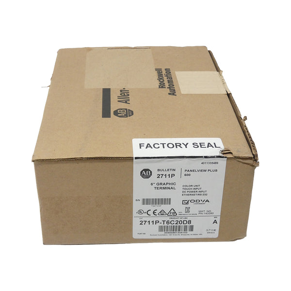 ALLEN BRADLEY 2711P-T6C20D8 SER. A DATE: 2020 NSFS