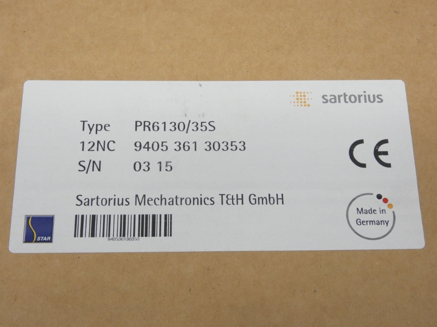 SARTORIUS PR6130/35S 940536130353 NSMP