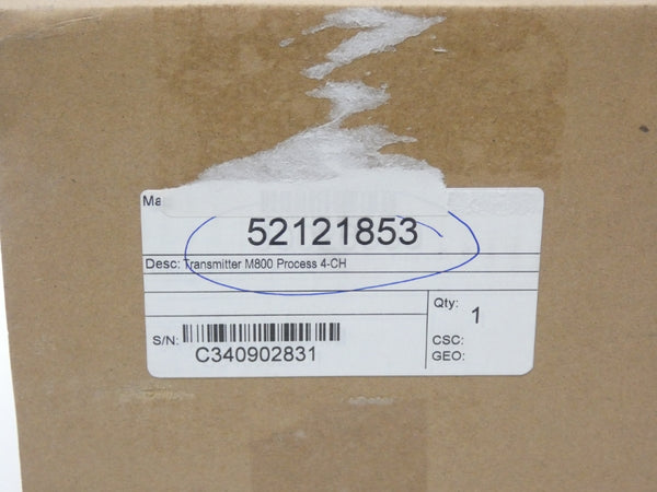 METTLER TOLEDO M800 52121853 NSFS