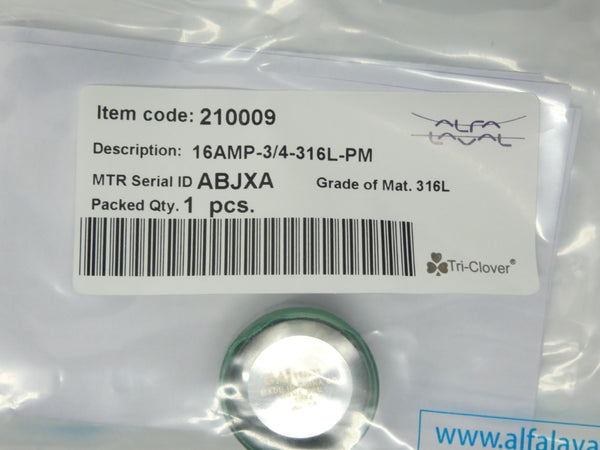 INDUSTRIAL SPARE PART 16AMP-3/4-316L-PM 210009 NSMP