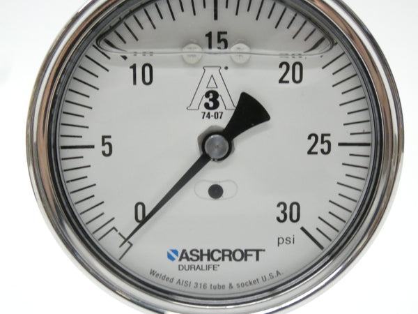 ASHFORD 35-1032-SL-15L-30#-XNM 0-30PSI 3-1/2" NSMP