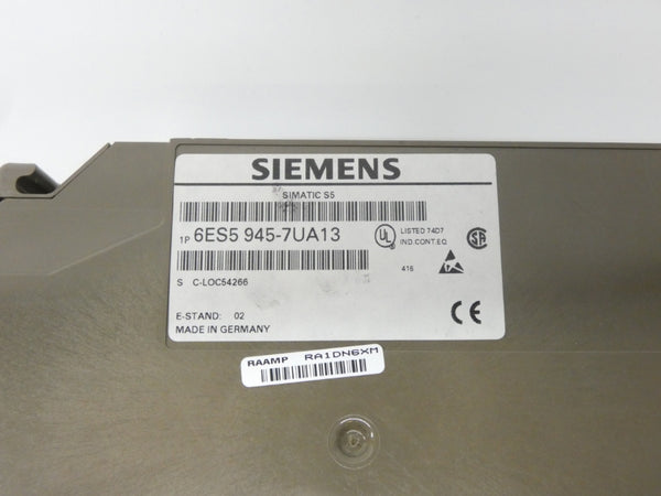 SIEMENS 6ES5945-7UA13 VER. 02 NSMP