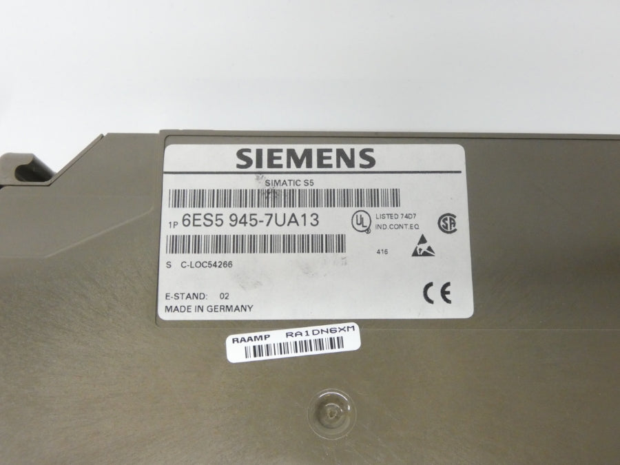SIEMENS 6ES5945-7UA13 VER. 02 NSMP