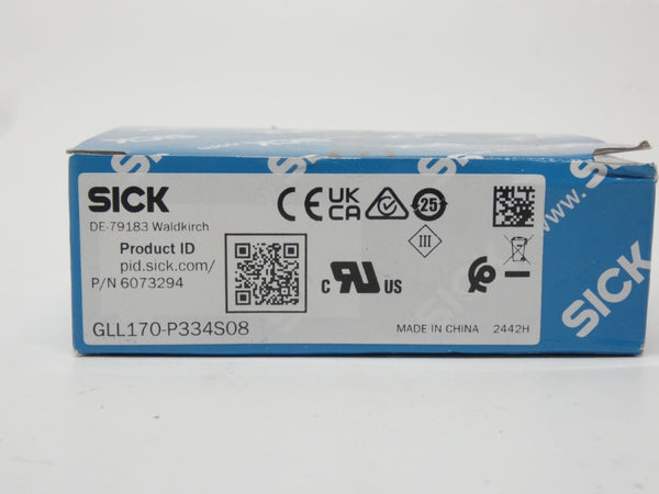 SICK GLL170-P334S08 6073294 10-30VDC 0.1A NSMP