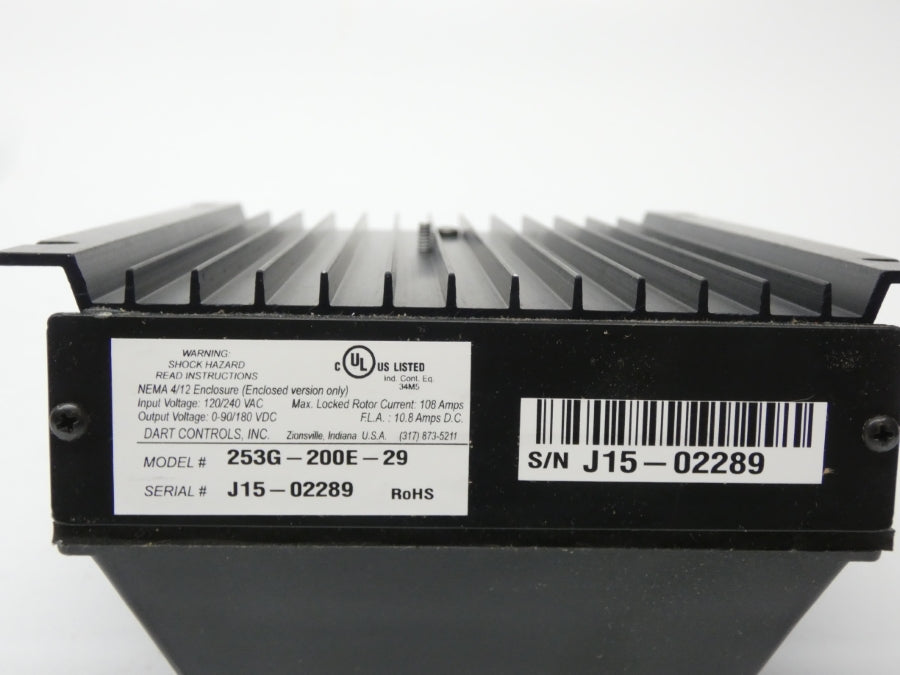 DART CONTROLS 253G-200E-29 120/240VAC NSMP