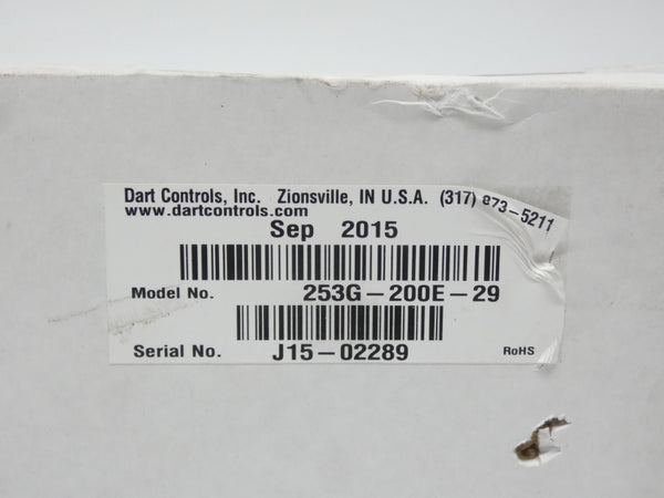 DART CONTROLS 253G-200E-29 120/240VAC NSMP