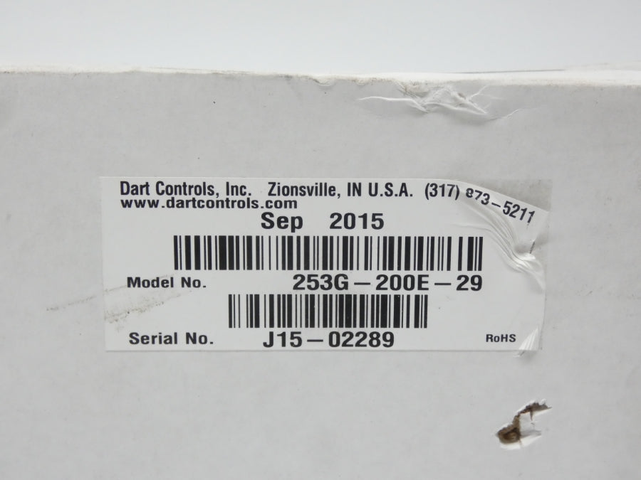 DART CONTROLS 253G-200E-29 120/240VAC NSMP