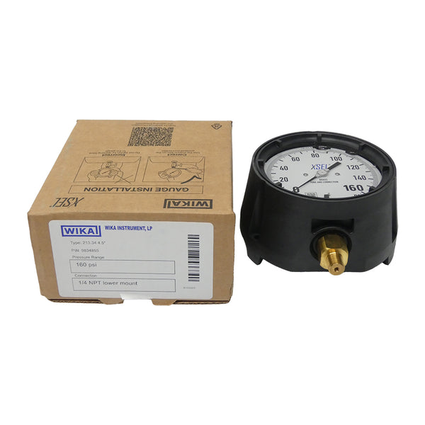WIKA 9834855 213.344.5" 160PSI 1/4" NSMP