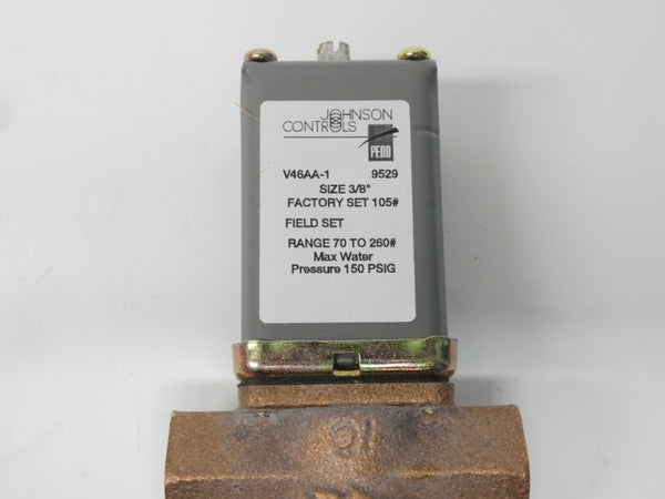 JOHNSON CONTROLS V46AA-1C 150PSI 3/8" NSMP
