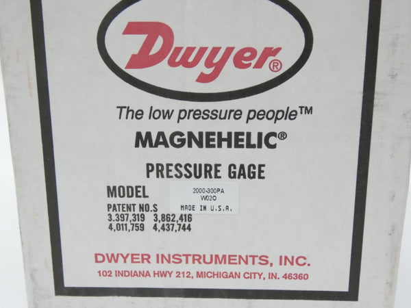 DWYER 2000-300PA NSMP