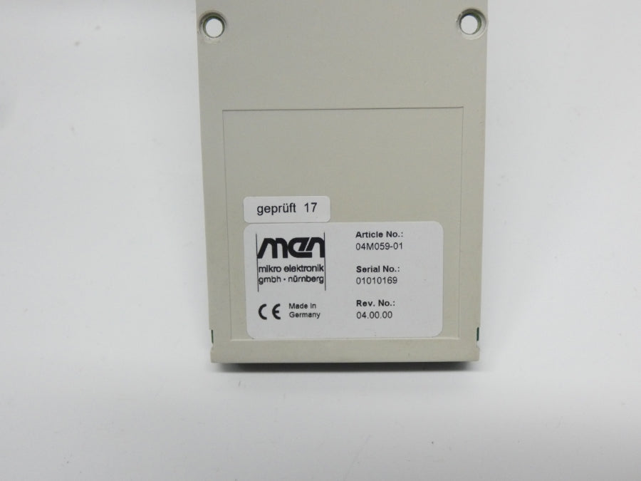 MEN MICRO 04M059-01 REV. 4.00.00 NSMP