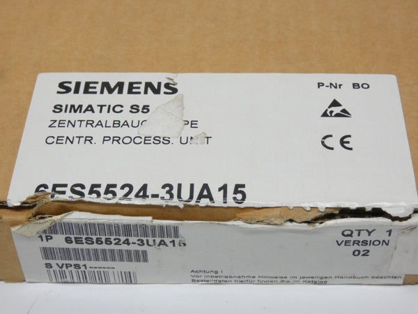 SIEMENS 6ES5524-3UA15 VER. 02 NSMP