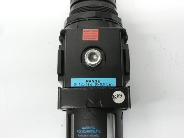 WILKERSON B18-02M FRP-96-639 0-125PSI 1/4" NSMP
