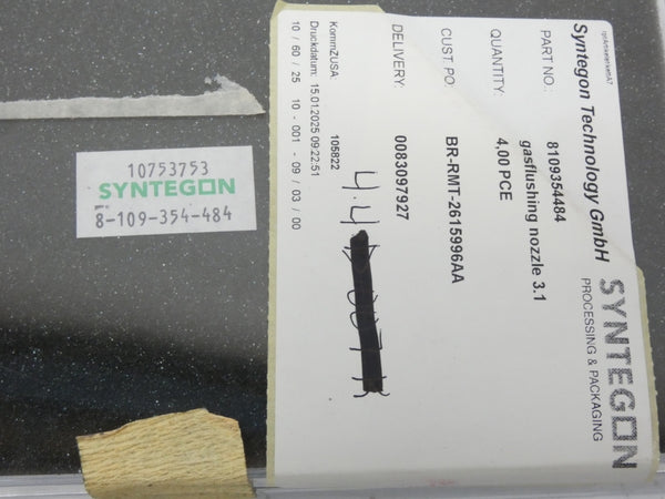 SYNTEGON 8-109-354-484 (PKG OF 4) NSFS