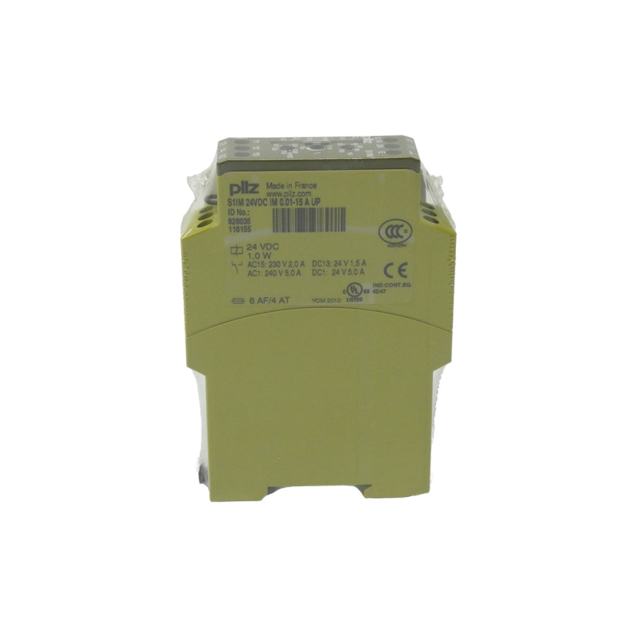 PILZ S1IM24VDCIM0.01-15AUP 828035 240VAC 5.0A NSNP