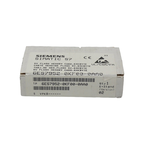 SIEMENS 6ES7952-0KF00-0AA0 VER. 02 NSFS