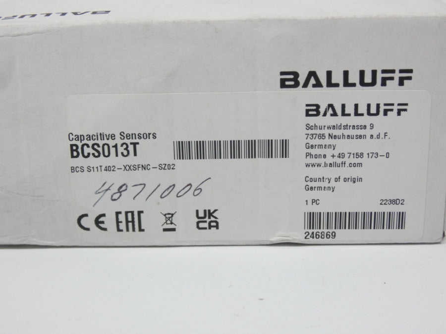 BALLUFF BCSS11T402-XXSFNC-SZ02 BCS013T NSMP