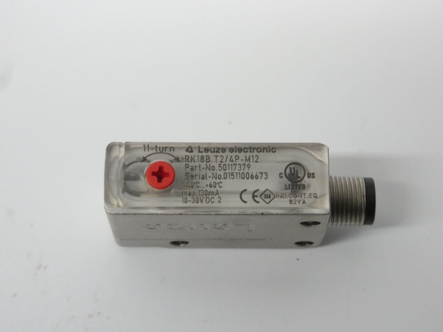 LEUZE ELECTRONIC RK18B.T2/4P-M12 50117379 10-30VDC NSMP