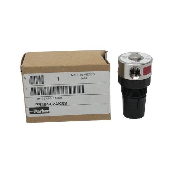 PARKER PR364-02AKSS 0-25PSI 1/4" NSMP