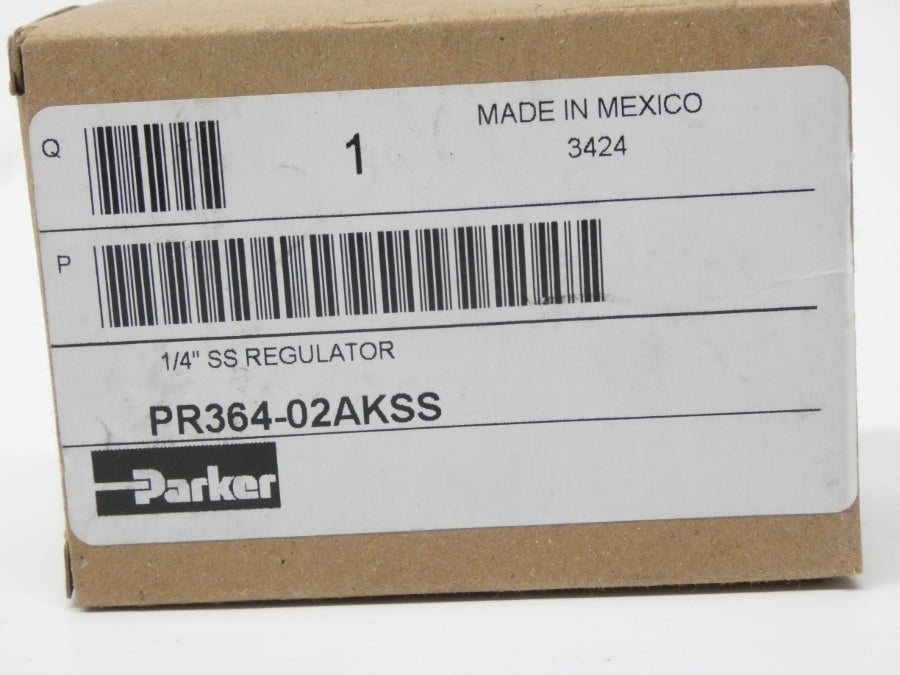 PARKER PR364-02AKSS 0-25PSI 1/4" NSMP