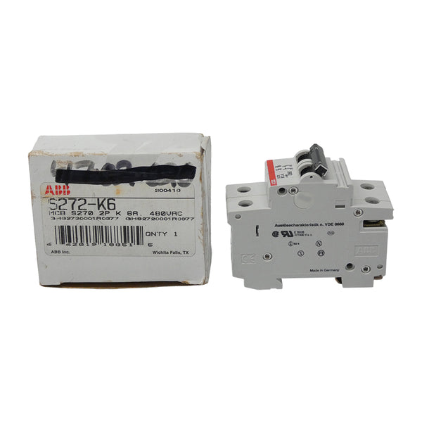 ABB S272-K6 480VAC 6A NSMP